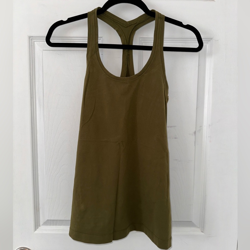 Lululemon Army Green Tank
